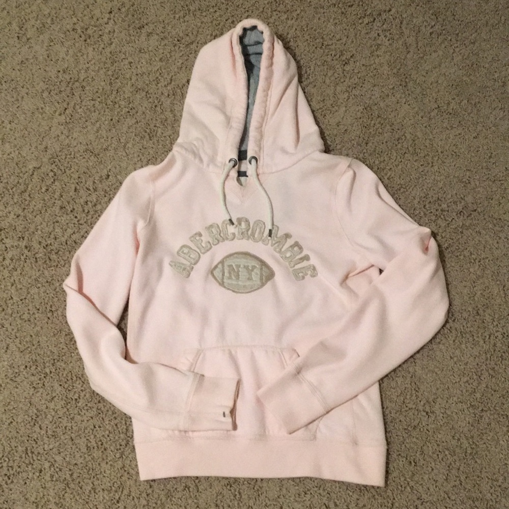 Abercrombie & Fitch Light Pink Sweatshirt